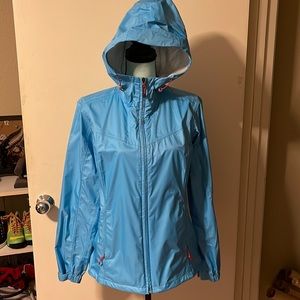 Eddie Bauer Light Blue Windbreaker